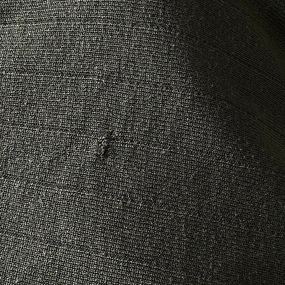 VICTOR ALFARO Rib Knit Off Shoulder Long Sleeve Midi Side Slit Sweater Dress XL - Picture 8 of 8